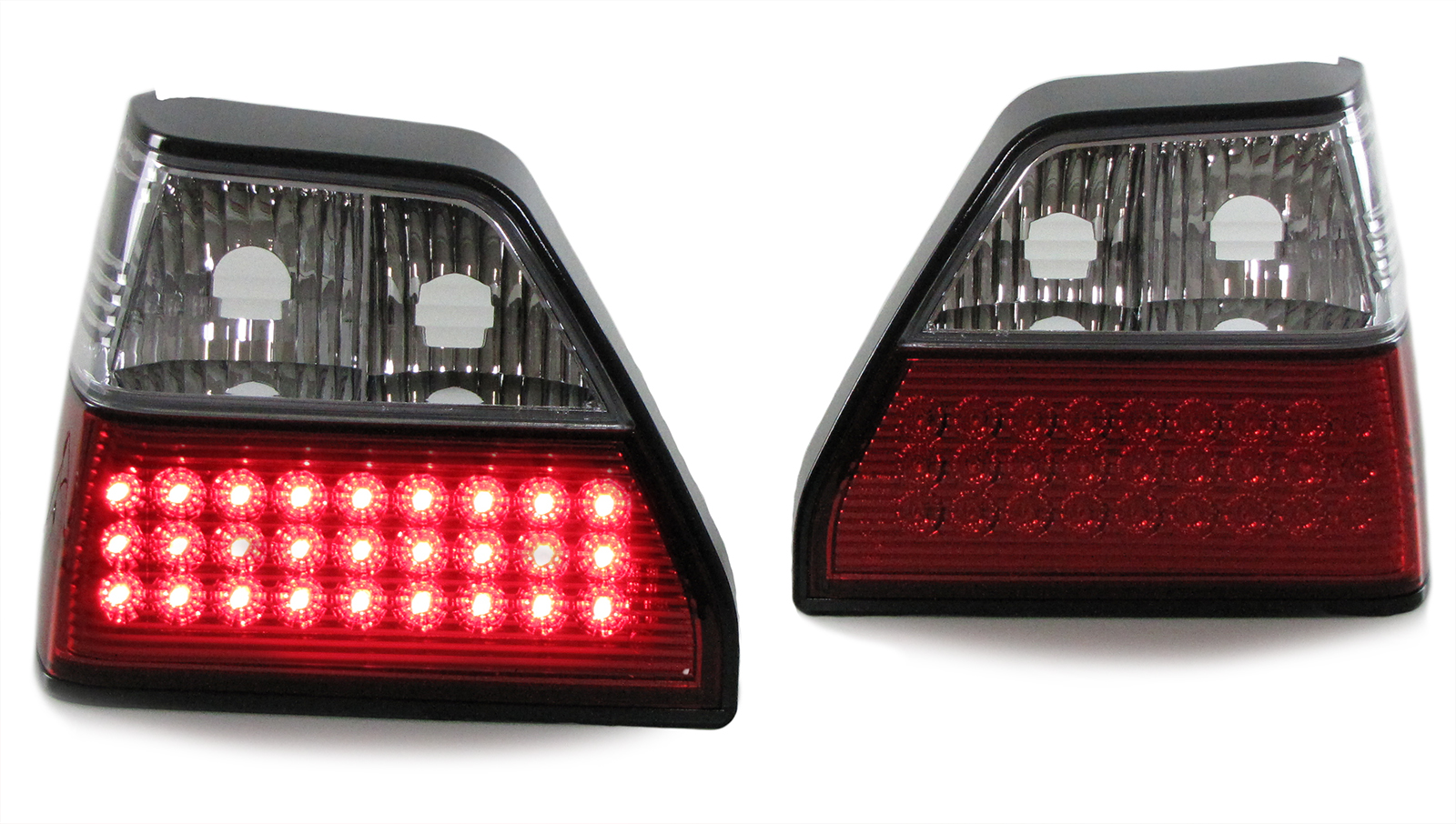 Achterlichten VW Golf II LED rood/wit clear