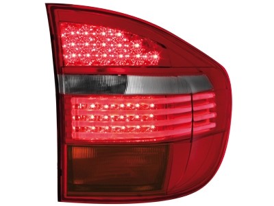 Achterlichten LED BMW X5 Typ E53 Bj. 04- rood/helder