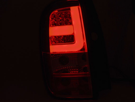 Achterlichten Dacia Duster Tube LED 11- Rood/Wit