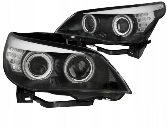 Koplampen BMW E60 Xenon CCFL Angel Eyes