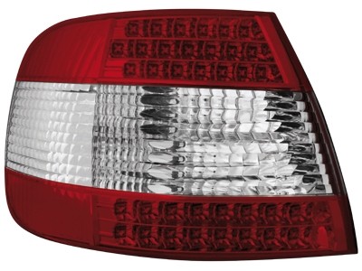 Achterlichten Audi A4 Limousine 95-01 LED rood/wit