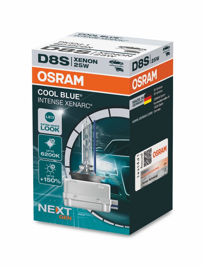 D8S Cool Blue Intense NextGen Osram Lamp