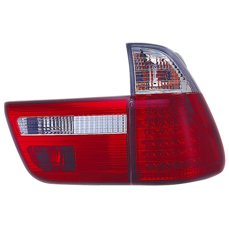 Set LED Achterlichten  BMW X5 E53 2000-2002 - Rood/Helder