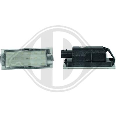 Kenteken verlichting LED Renault Clio/Megane