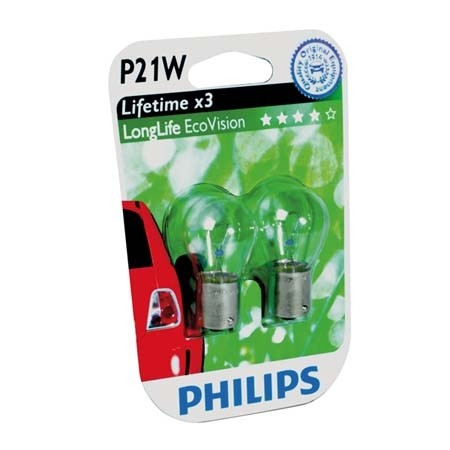 Philips 12498LLECOB2 P21W EcoVision 5W 12V blister