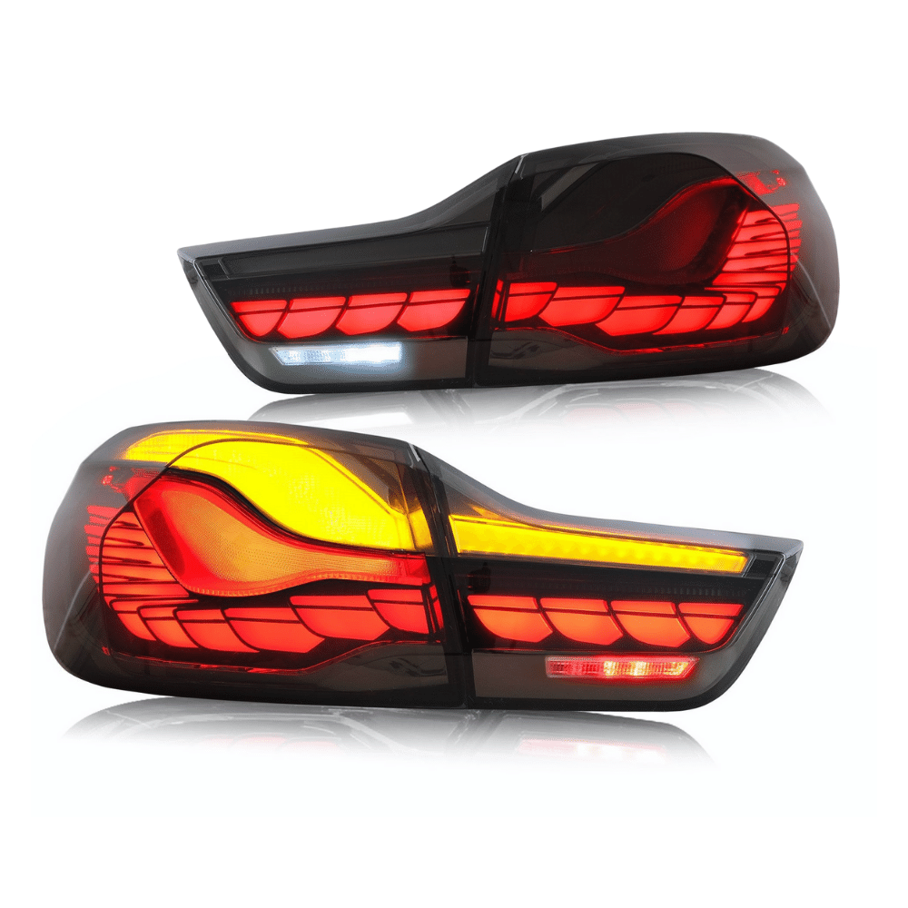 Achterlichten BMW F32 F33 F36 F82 F83 2011-2019 LCI Design OLED smoke