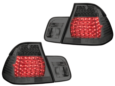 Achterlichten BMW E46 Sedan 98-01 LED facelift Rood/Wit