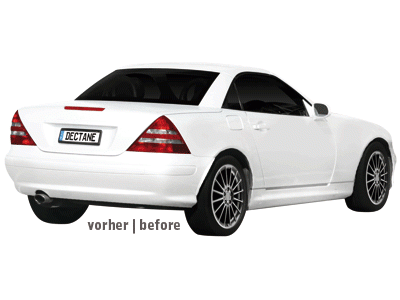 Achterlichten Mercedes SLK (R170 00-04) LED rood/smoke