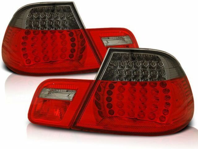 Achterlichten BMW E46 coupe 99-03 LED facelift rood/