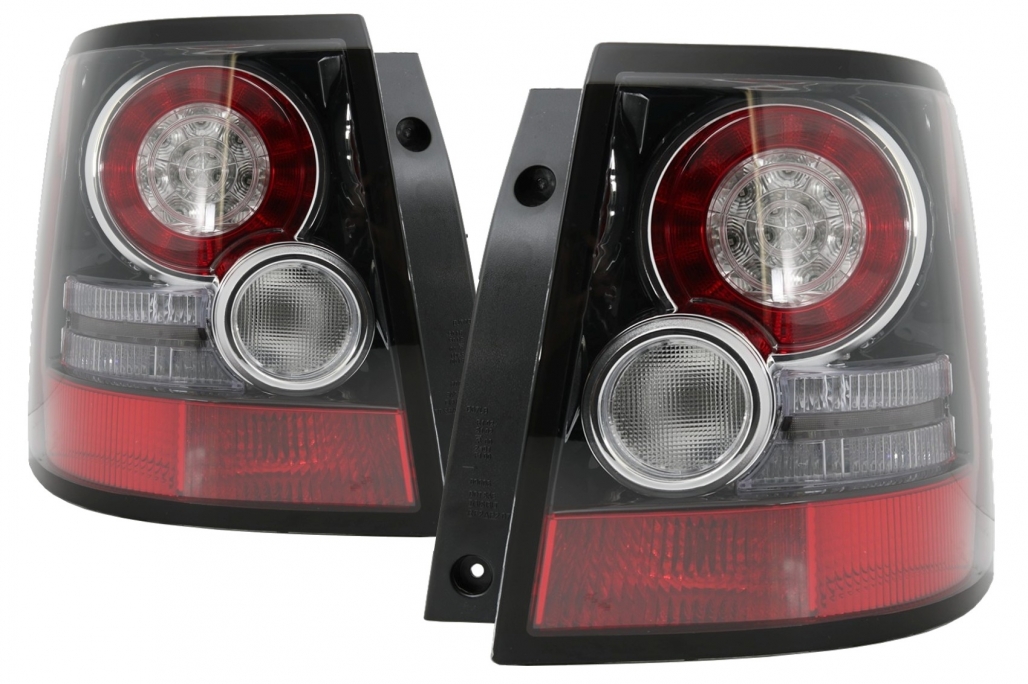 Achterlichten Range Rover Sport 05-13 LED Facelift Autobiography Design Zwart-Rood