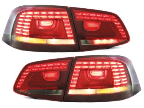 Achterlichten VW Passat 3C 2011- Rood/Smoke Led